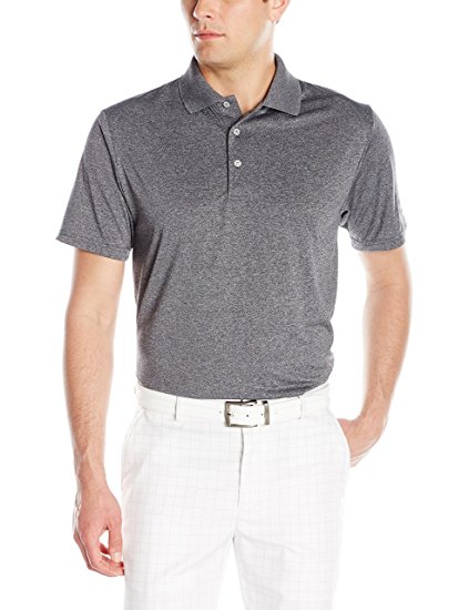 PGA TOUR Men's Short Sleeve Essential Solid Polo