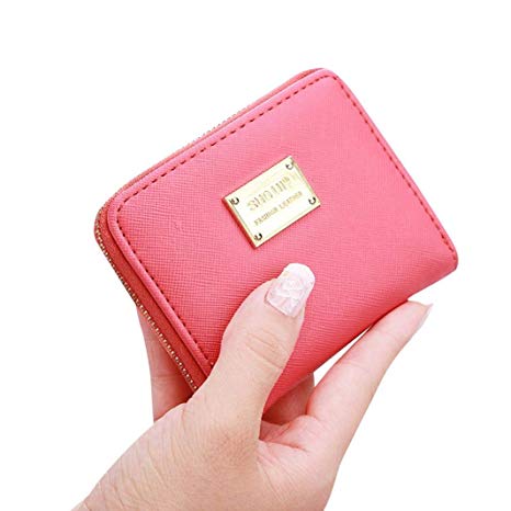 Cute Small Mini Wallet Holder Zip Coin Purse Clutch Handbag Womens Grils