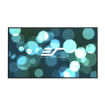 Elite Screens Aeon, 100-inch 16:9, Grey Material Home Theater Fixed Frame EDGE FREE Projection Projector Screen, AR100H2