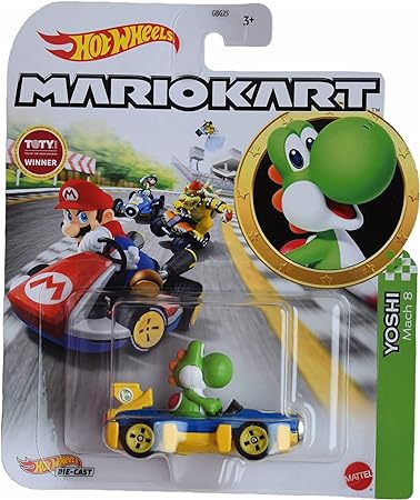 Hot Wheels Mario Kart Yoshi - Mach 8