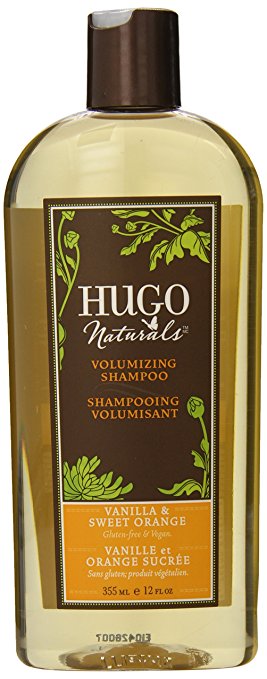 Hugo Naturals Volumizing Shampoo, Vanilla and Sweet Orange, 12-Ounce