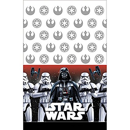 American Greetings Star Wars Plastic Table Cover