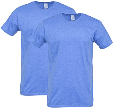 Gildan Men's Softstyle Cotton T-Shirt, Style G64000, 2-Pack