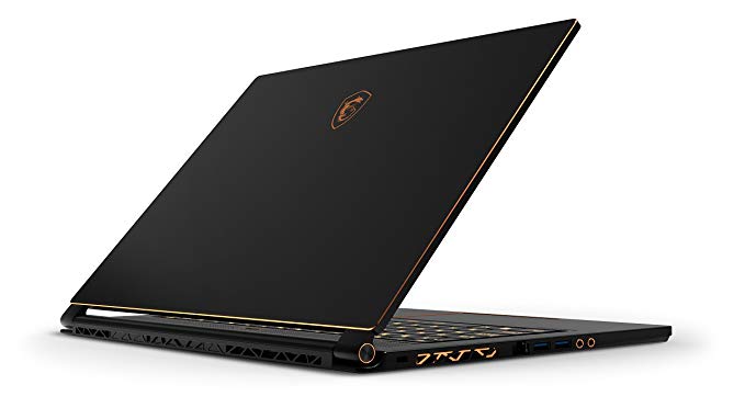 MSI GS65 Stealth THIN-050 Thin & Light Bezel Gaming and Business Laptop (Intel 8th Gen Coffee Lake i7-8750H 6-Core, 32GB RAM, 512GB PCIe SSD, 15.6" FHD 1920x1080 Display, GTX 1060, Win10 Pro) VR Ready