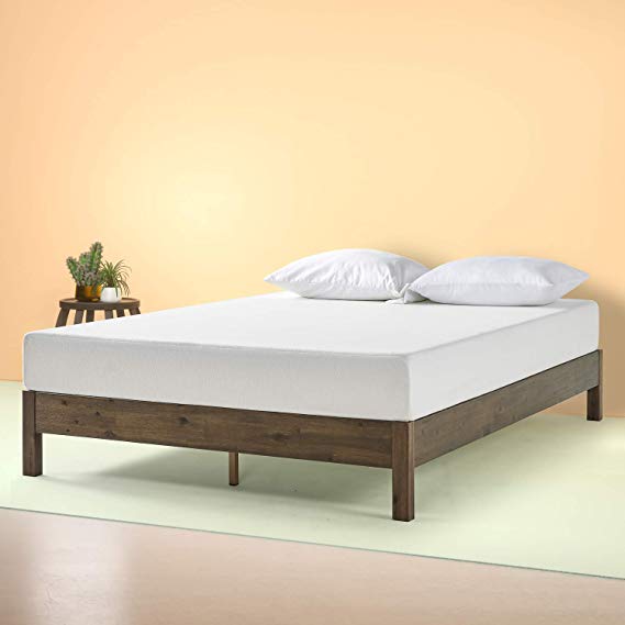 Zinus Tosha 12 Inch Wood Platform Bed, King