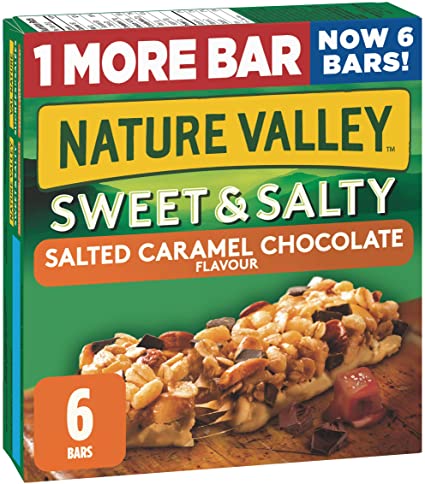 Nature Valley Sweet & Salty Salted Caramel Chocolate Flavour Special Edition, 6 Count