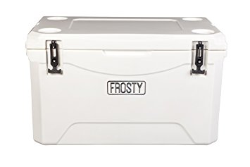 Frosty 45 Roto Molded Coolers - Sizes 25 35 55 65 75 85 120 Ice Chest Rotomolded Extreme Durability Premium Cooler Holds Ice for Days 40 quarts