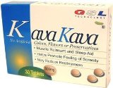 2 Packs Kava Kava Muscle Relaxant and Sleep Aid 30ct each