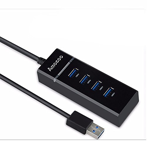 Super Speed USB 3.0 Hub 4 Ports 5Gbps Micro USB Splitter & Adapter For PC Computer Peripherals Accessories