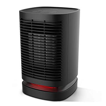 DOUHE Portable Space Heater, 950W Smart Touch Control Space Heater with Auto Oscillation, Tip-Over and Overheat Protection, 2 Seconds Fast Heating Perfect for Office Desktop and Home Bedroom