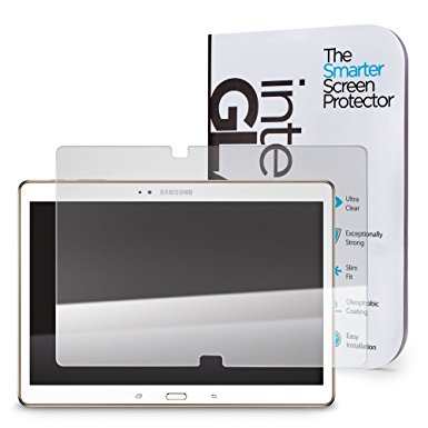 Galaxy Tab S2 9.7 intelliGLASS HD - The Smarter Samsung Glass Screen Protector by intelliARMOR To Guard Against Scratches and Drops. HD Clear With Max Touchscreen Accuracy.