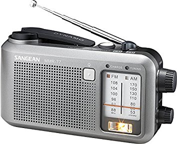 Sangean MMR-77 Emergency AM/FM Portable Radio