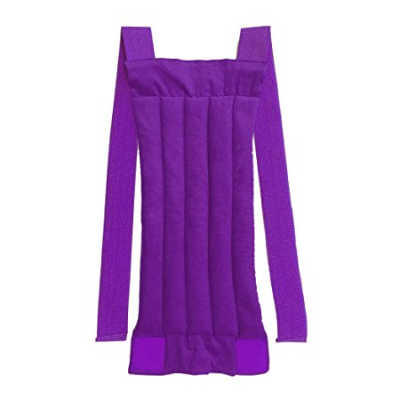 Sensacare Hot & Cold Natural Therapy Spine/Back Wrap, Purple, 3 Pound