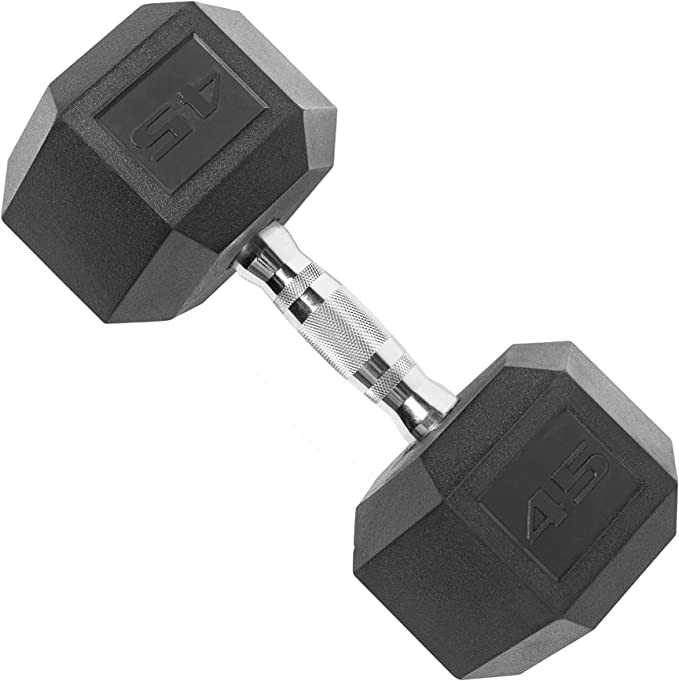 Cap Coated Hex Dumbbell Weight