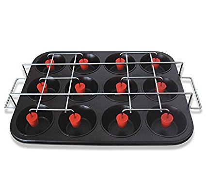 Debbie Mayer Cupcake Genius. 12 Cup Surprise Cupcake or Muffin Pan