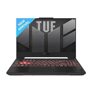 ASUS TUF Gaming F15, 15.6" (39.62cm) FHD 144Hz, 13th Gen Intel Core i7-13620H, Gaming Laptop (16GB DDR5/512GB SSD/NVIDIA GeForce RTX 4060 /Windows 11//Mecha Gray/2.20 Kg), FX507VV-LP287W