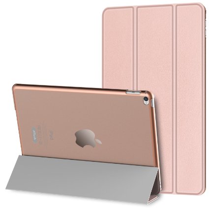 iPad Mini 4 Case, JETech Apple iPad Mini 4 Slim-Fit Folio Smart Case Cover with Auto Sleep/Wake for Apple New iPad Mini 4 (Rose Gold) - 3280D