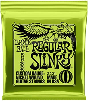 Ernie Ball Regular Slinky Nickel Wound Set.010 - .046