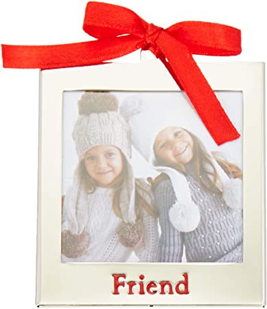 Lenox 877843 Silver Plate Friend Frame Ornament