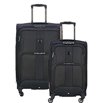 DELSEY Paris Sky Max Softside Luggage with Spinner Wheels