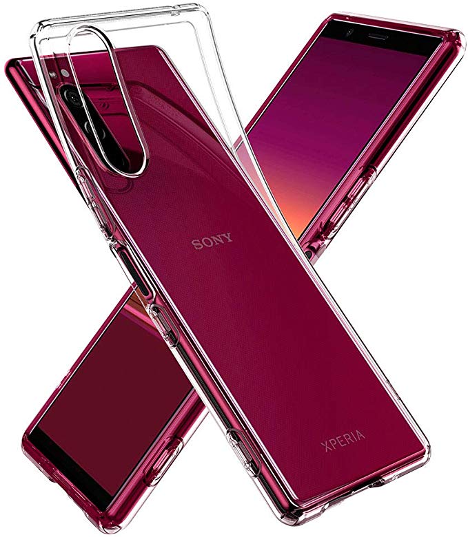 Spigen Liquid Crystal Designed for Sony Xperia 5 Case (2019) - Crystal Clear