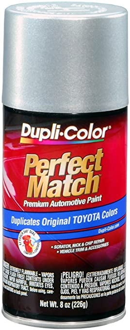 Dupli-Color BTY1616 Silver Streak Mica Toyota Exact-Match Automotive Paint - 8 oz. Aerosol