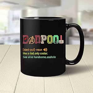 Dad-pool Like A Dad But Only Cooler Fathers Day Love Father (15oz)