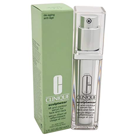 Clinique Unisex Sculptwear Lift and Contour Serum for Face and Neck, All Skin Types, 1 Ounce