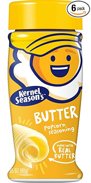Kernel Season's Popcorn Seasoning, Butter, 2.85 Ounce (Pack of 6)