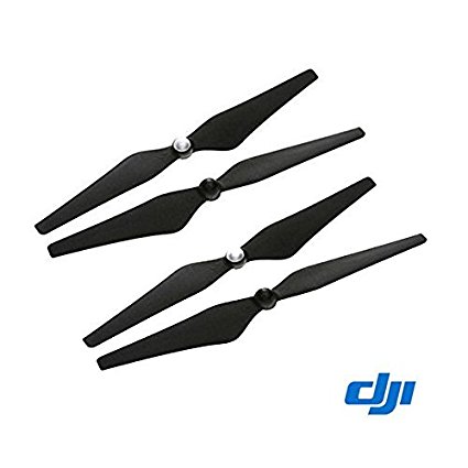 CLOVER 2 Pairs DJI Original Composite Hub 9450 Self-tightening Propeller 9" CW CCW Props for Phantom 3 Professional / Advanced / Standard Quadcopter / E310 / E305 / E300 / Flame Wheel - Black