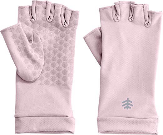 Coolibar UPF 50  Unisex Fingerless Sun Gloves - Sun Protective