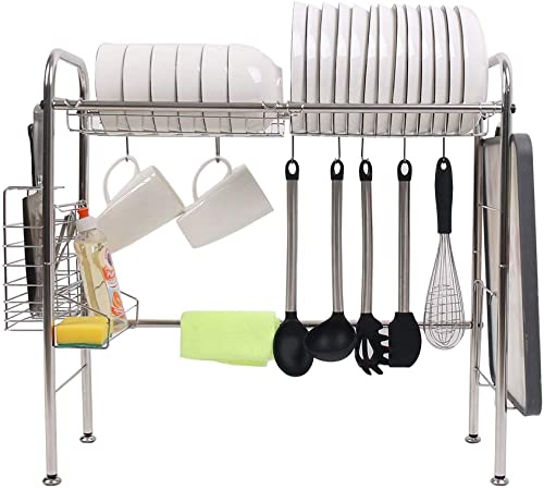 Over The Sink Dish Drying Rack, Dish Drainer for Home