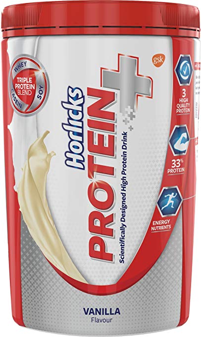 Horlicks Protein  Health and Nutrition Drink - 400 g Pet Jar (Vanilla)