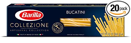 Barilla Collezione Pasta, Bucatini, 12 Ounce (Pack of 20)