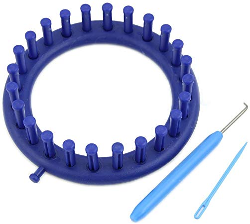 Techinal Blue Round Circle Knitter Knitting Knit Loom Kit (Small)…