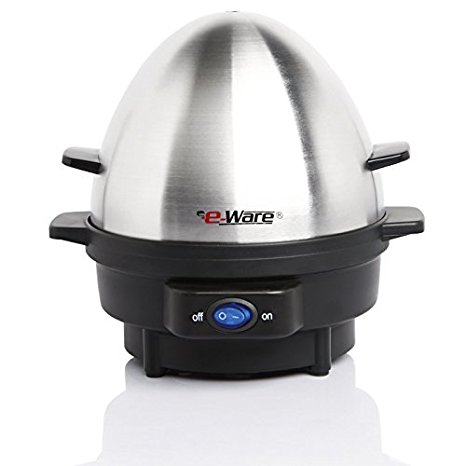 EWARE XJ-92254 Stainless Steel 7-Egg Cooker