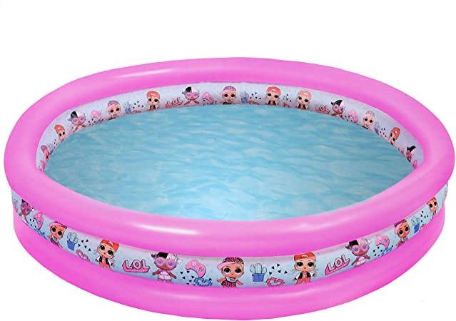 L.O.L. Surprise! Kids Pool Toys Inflatable| Kids Pools For Gardens | Paddling Pools For Kids | Lol Dolls Swimming Pool | Outdoor Paddling Pool | Inflatable Pool Toys | Pink Paddling Pool LOL Dolls