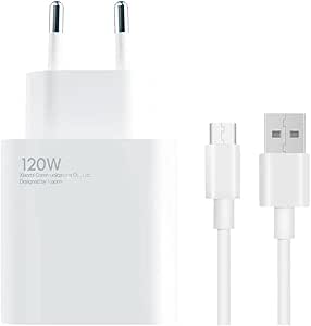 Cargador de Pared Xiaomi 120 W Blanco