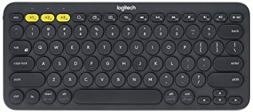 Logitech K380 Bluetooth Keyboard (Dark Grey) - 920-007558