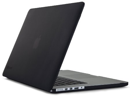 Speck Products SeeThru Satin Case for MacBook Pro Retina 15-Inch, Black (SPK-A2701)