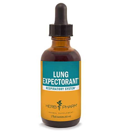 Herb Pharm Lung Expectorant Liquid Herbal Formula to Support Respiratory Immune Response - 2 Ounce