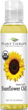 ORGANIC Sunflower Carrier Oil A Base Oil for Aromatherapy Essential Oil or Massage use