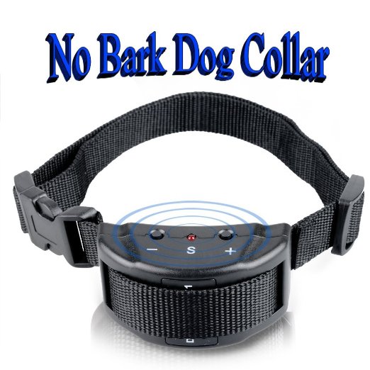 MT-53S No Harm Anti Bark Dog Collar with Beeps & Shock, Adjustable Sensitivity