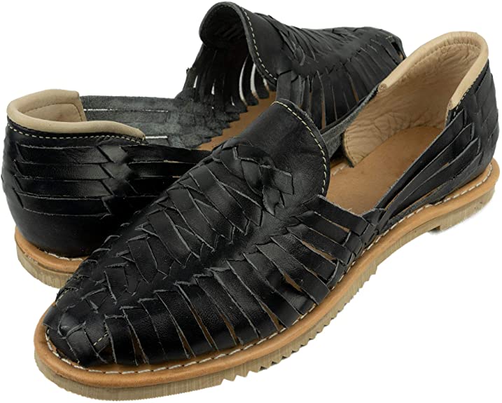 The Western Shops Women's Leather Sandals, Women's Huarache Sandals, Mexican Leather Sandals