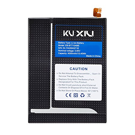Kuxiu EB-BT710ABE 4000mAh Replacement Internal Battery for Samsung Galaxy Tab S2 8.0”, Tab S2 Nook 8.0” SM-T710 SM-T713 SM-T715 Tablet