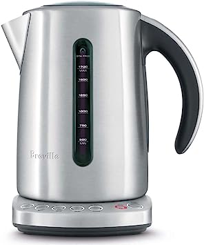 Breville Smart Kettle, Brushed Stainless Steel BKE825BSS, Silver