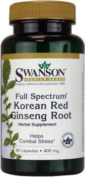 Swanson Full Spectrum Korean Red Ginseng Root 400mg 90 Capsules