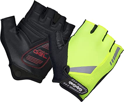 GripGrab ProGel Padded Anti Slip Short Finger Summer Cycling Gloves Comfortable Cushioned Fingerless Multiple Colours