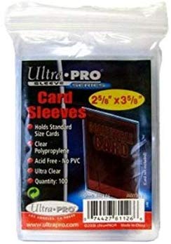 1000 Ultra Pro Soft Sleeves - 10 Packs - Ultra Clear - 3 x 4