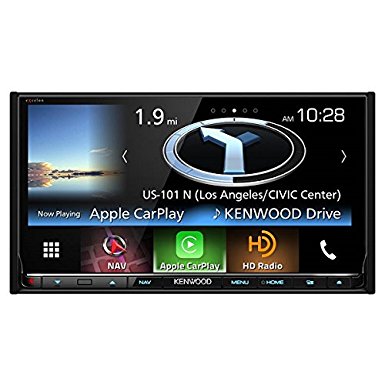 Kenwood DNX893S 6.95" eXcelon Double-DIN AV Navigation System With Bluetooth